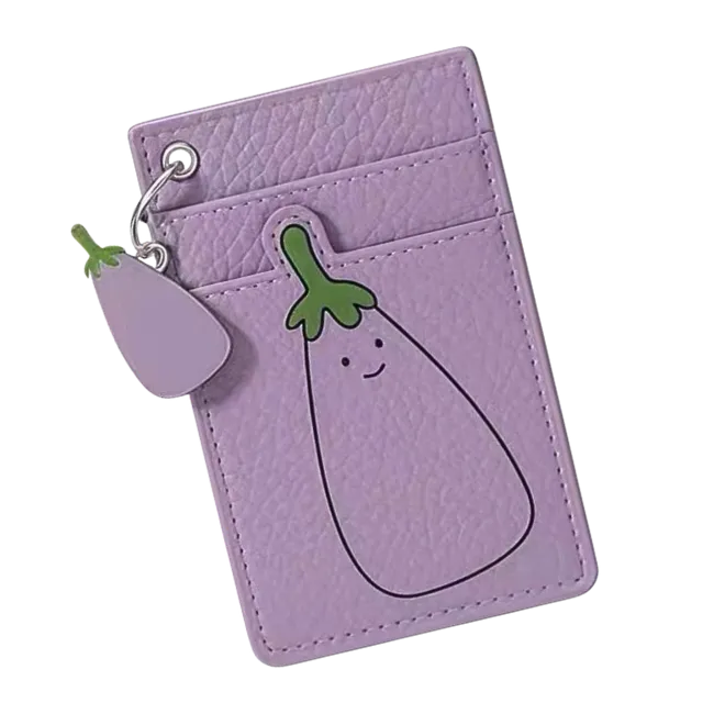 Amuseables Aubergine Card Holder