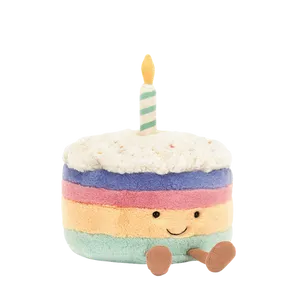 Amuseables Rainbow Birthday Cake - Large