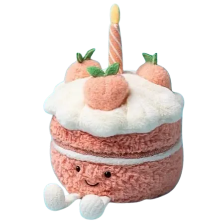 Amuseables Melbie Peach Cake