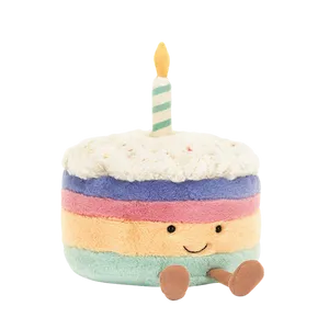 Amuseables Rainbow Birthday Cake - Medium