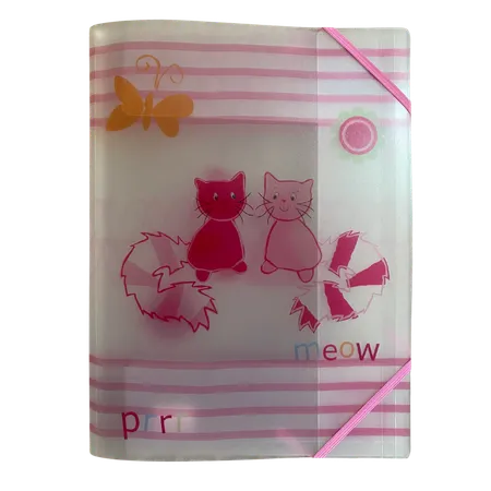 Kitty Galore A4 Folder