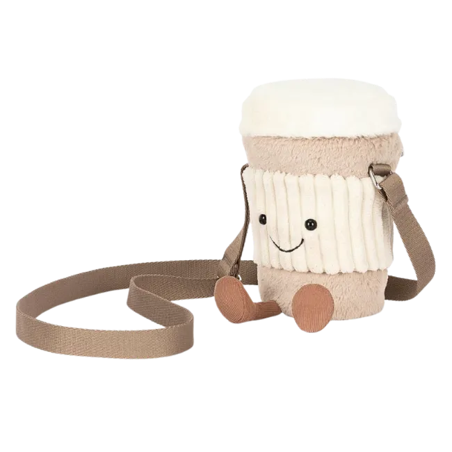 Amuseables Perkle Coffee Shoulder Bag