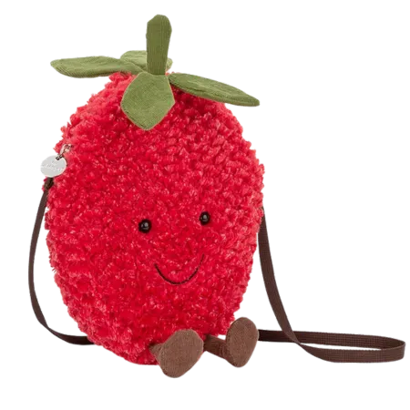 Amuseables Strawberry Shoulder Bag