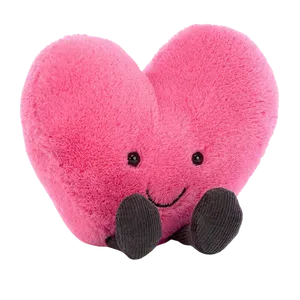 Amuseables Hot Pink Heart