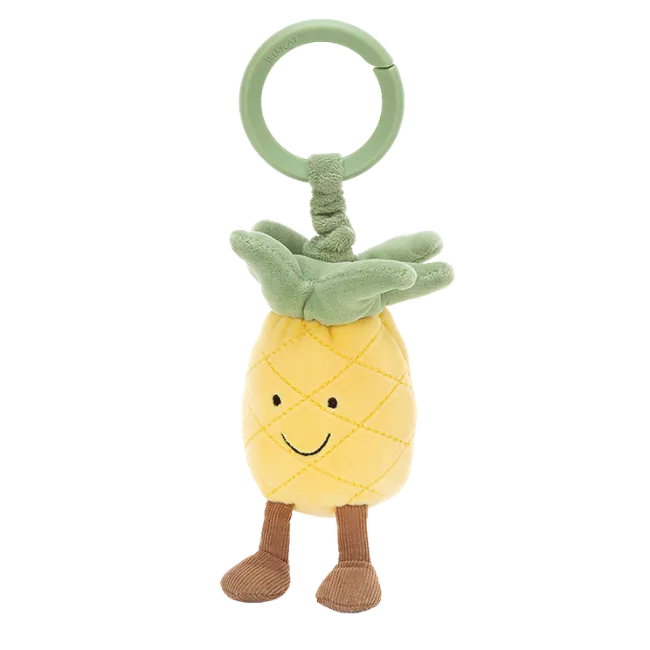 Amuseables Pineapple Jitter & Rattle