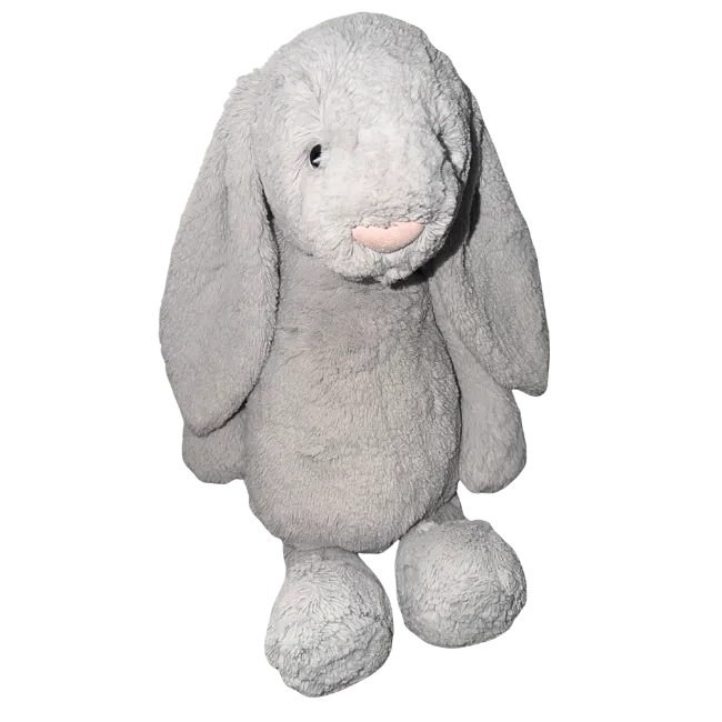 Bashful Silver Bunny - Huge