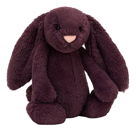 Bashful Plum Bunny - Huge