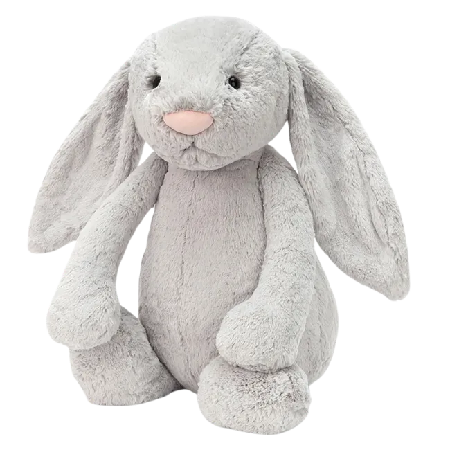 Bashful Silver Bunny - Large