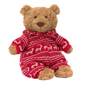 Bartholomew Bear Winter Pyjamas