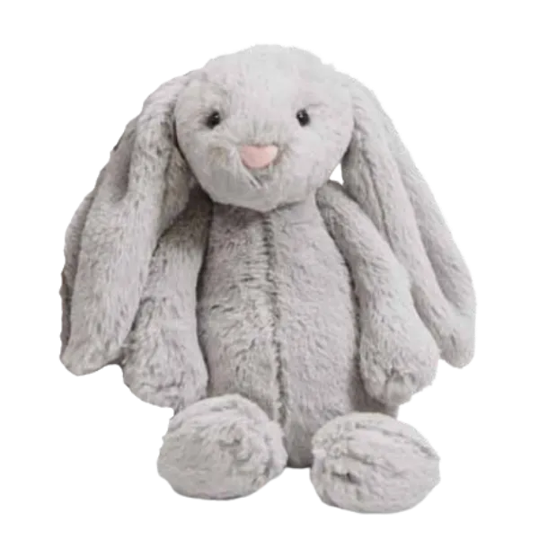 Bashful Grey Bunny - Medium