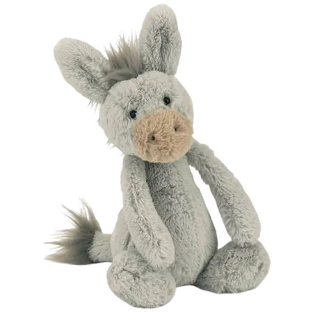 Bashful Donkey (Grey) - Medium