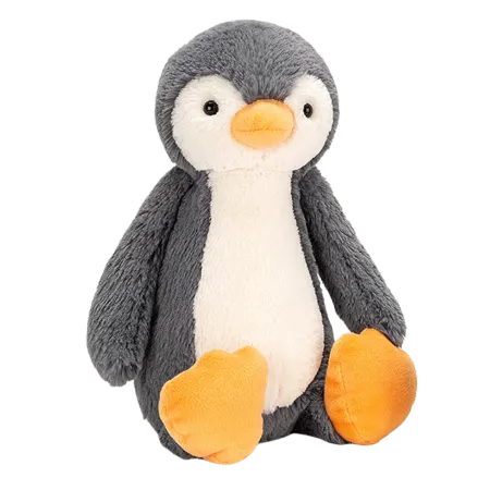 Bashful Penguin - Medium (Grey)