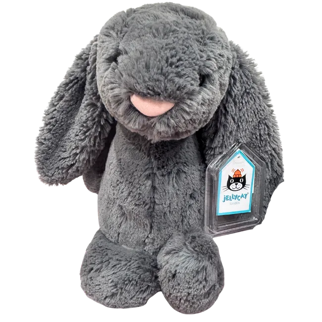Bashful Charcoal Bunny - Medium