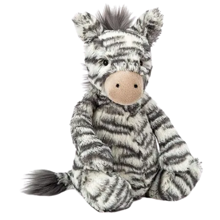 Bashful Zebra (Grey)