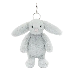Bashful Silver Bunny Bag Charm