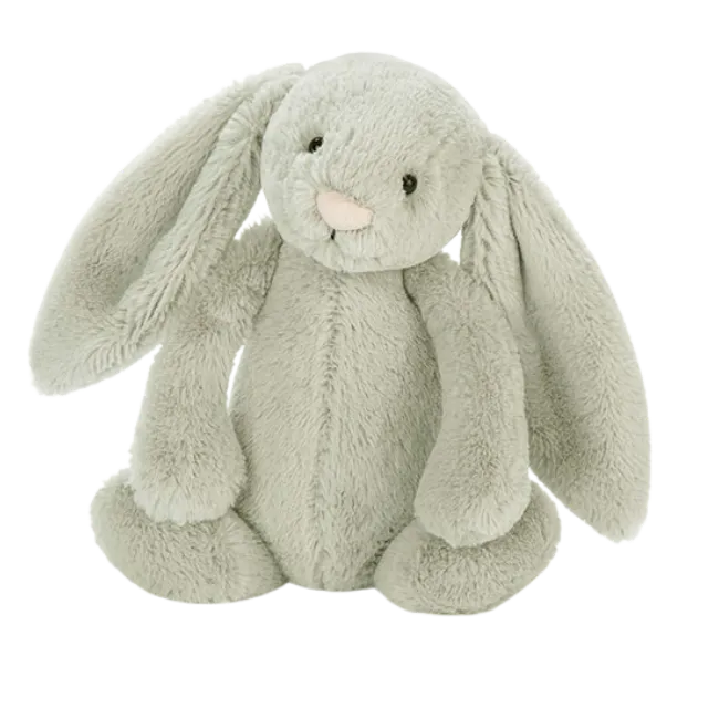 Bashful Silver Bunny Chime