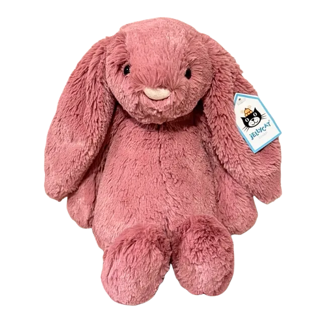 Bashful Dusty Pink Bunny - Small