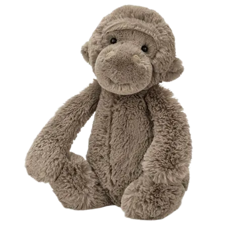Bashful Gorilla - Small (Brown)