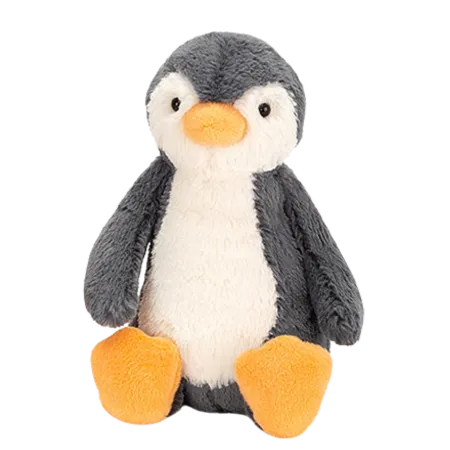 Bashful Penguin - Small (Grey)