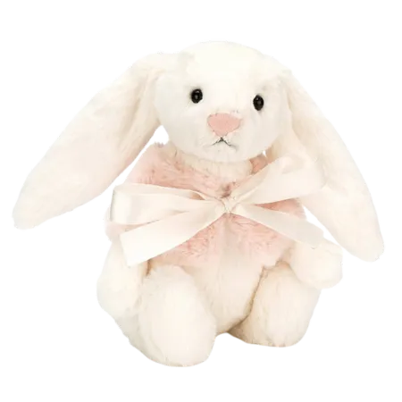 Bashful Cream Snow Bunny