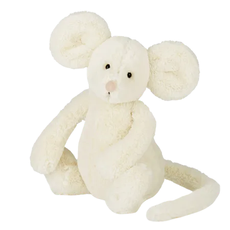 Bashful Cream Mouse - Small