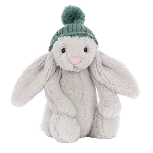 Bashful Toasty Silver Bunny