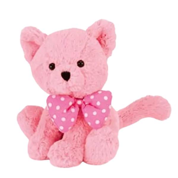 Big Bow Pink Kitten