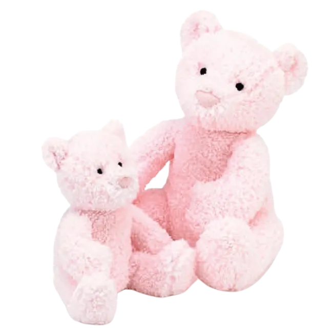 Bebe Pink Bear Rattle