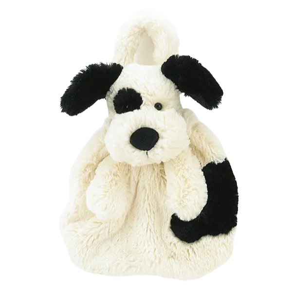 Black & Cream Puppy Bag