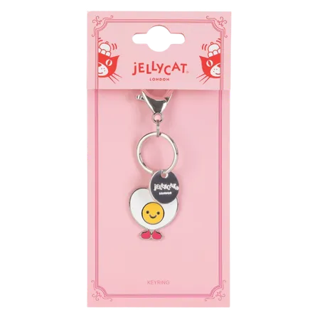 Amuseables Heart Boiled Egg Keyring