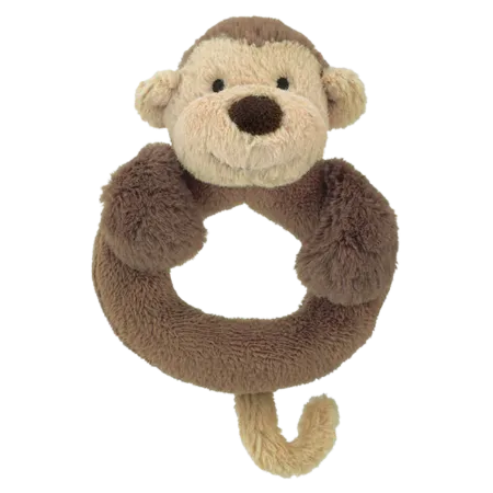 Bashful Monkey Ring Rattle