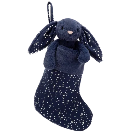 Bashful Stardust Bunny Stocking