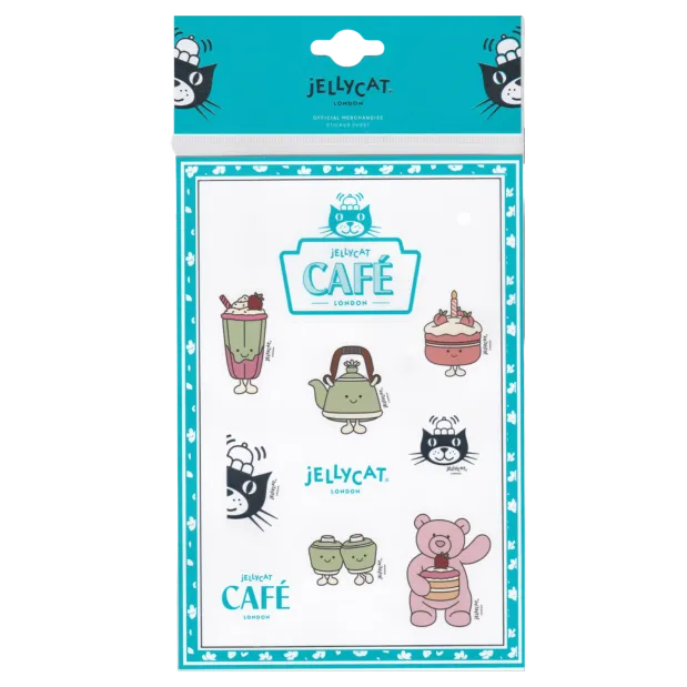 Jellycat CAFÉ Shanghai Stickers