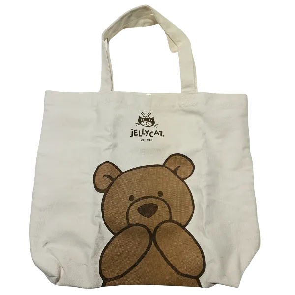 Bartholomew Bear Canvas Tote Bag