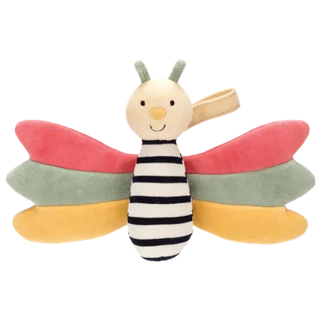 Doodlebug Butterfly Rattle