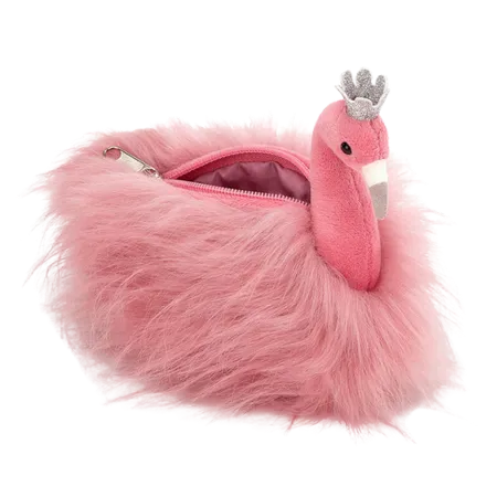 Fancy Flamingo Purse