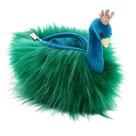 Fancy Peacock Purse