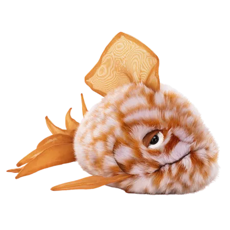 Grumpy Orange Fish