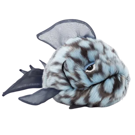 Grumpy Blue Fish