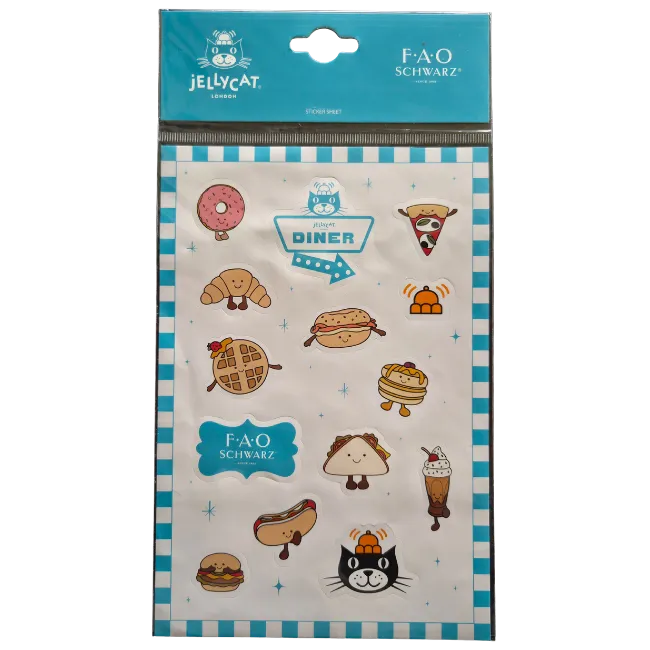 Jellycat Diner Stickers