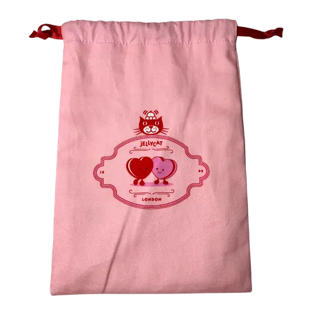 Jellycat Valentine’s Pink Dust Bag - Medium