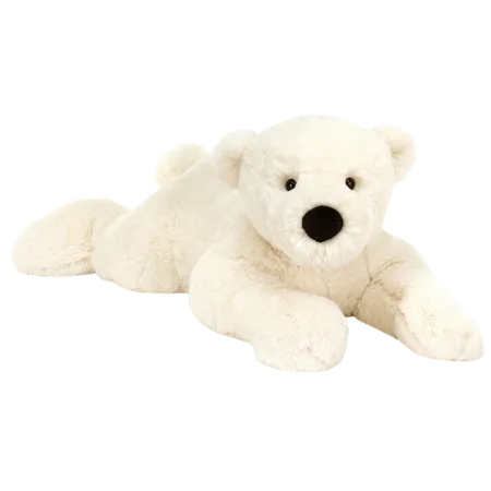 Perry Polar Bear Lying
