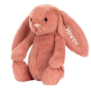 Personalised Bashful Sorrel Bunny Medium