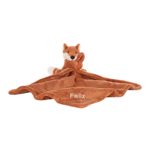 Personalised Bashful Fox Cub Soother