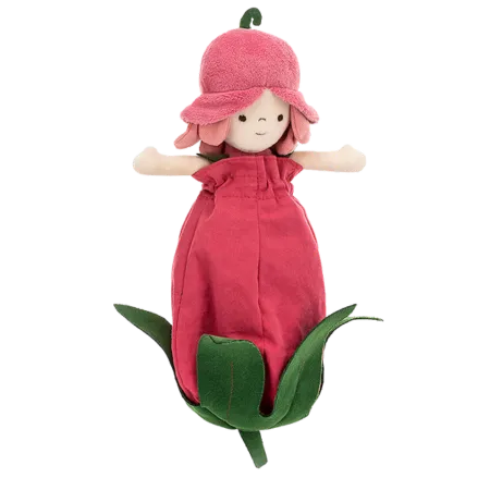 Petalkins Rose Flower Fairy