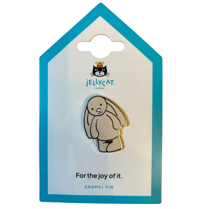 Bashful Bunny Pin Badge