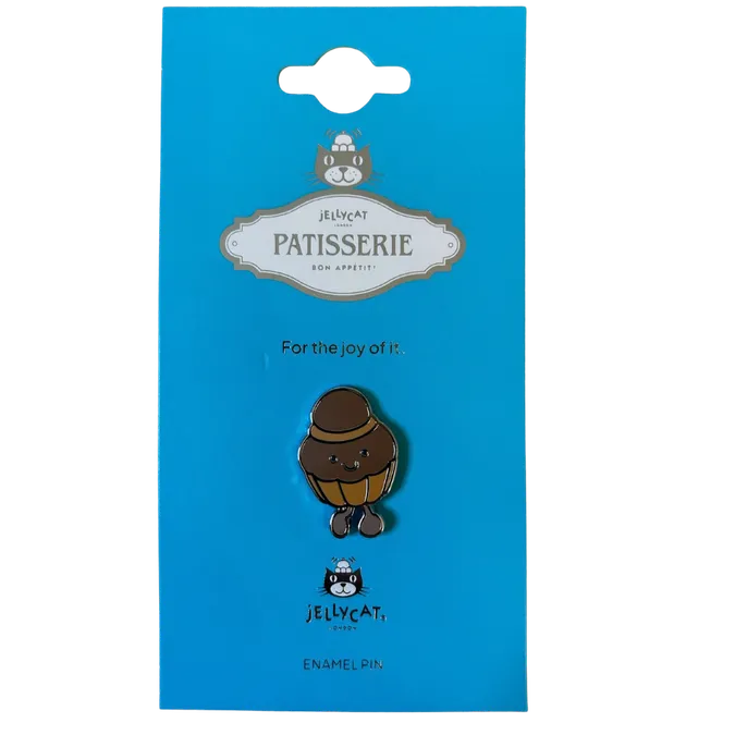 Amuseables Brigitte Brioche Pin Badge