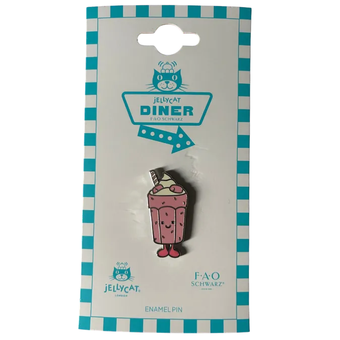 Amuseables Bubbeca Milkshake Pin Badge