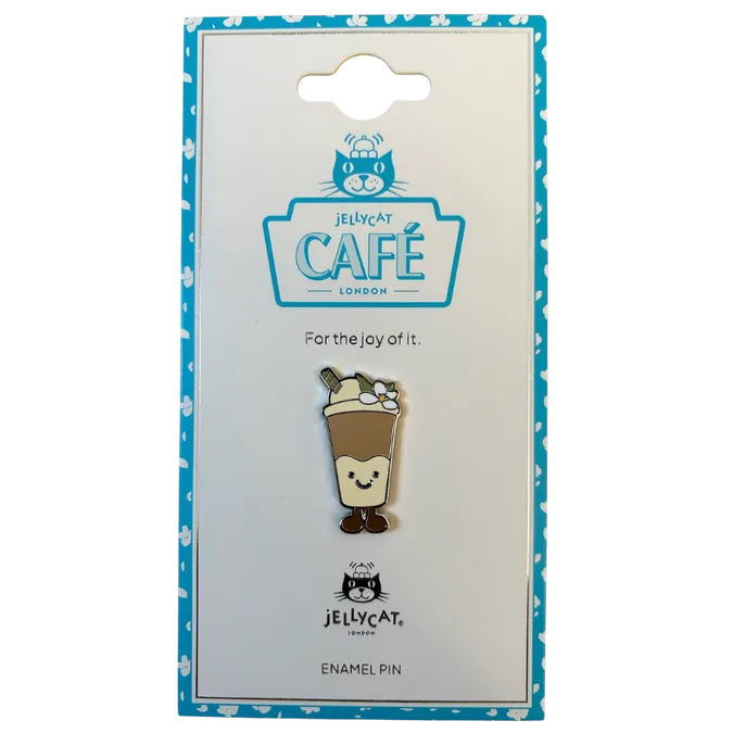 Yulania Latte Pin Badge