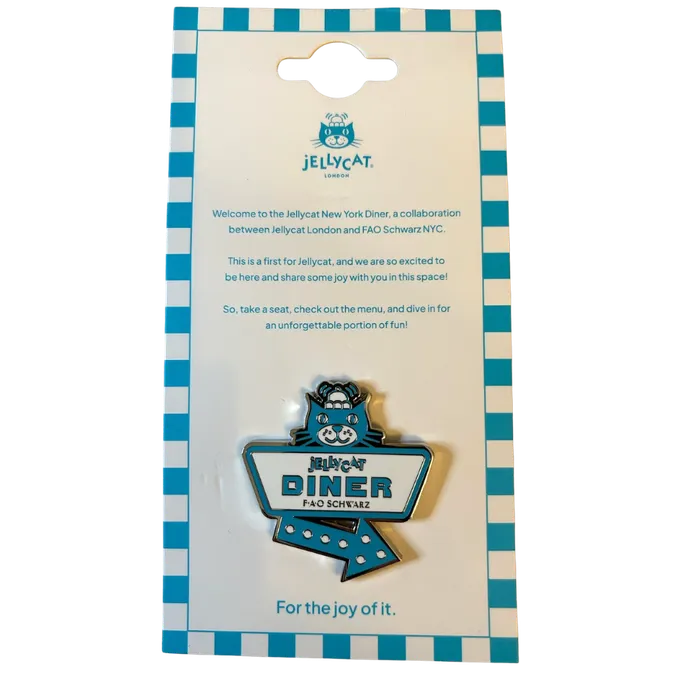 Jellycat Diner Pin Badge